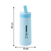 Plastic Water bottle 400ml leak proof, water bottle with daily water intake for gym and children, Nice Bottle (1 pc / Mix Color)